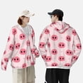 thumbnail image 4 of Balery Pig Noses Sudadera ligera de manga larga con capucha y protección solar UPF 50+ para hombre y mujer, ideal para pesca y running-Medium, 4 of 7