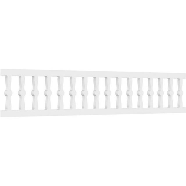 Ekena Millwork RUNP08X0625X48ELD 8 x 48 in. Pitch 0.62 in. El Dorado Architectural Grade PVC Running Trim