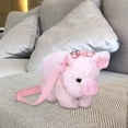 thumbnail image 1 of Piggy Crossbody Bag Mujer Bolso de hombro Muñeco de peluche Juguete Monedero de viaje Cremallera Suave relleno Piggy Plush Bag Bolsa para vacaciones Salvador Bolso de felpa, 1 of 9