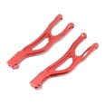 thumbnail image 2 of Wweixi Front/Rear Upper Suspension Arm Metal RC Truck Parts Waterproof Lightweight Rustproof Sturdy Swing Arms Remote Control Car Parts Red Blue, 2 of 6