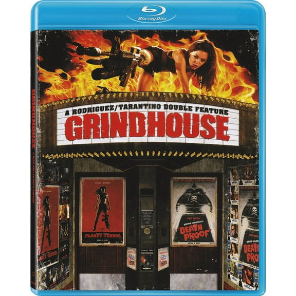Grindhouse: Death Proof / Planet Terror Double Feature (Blu-ray) Horror, Lionsgate