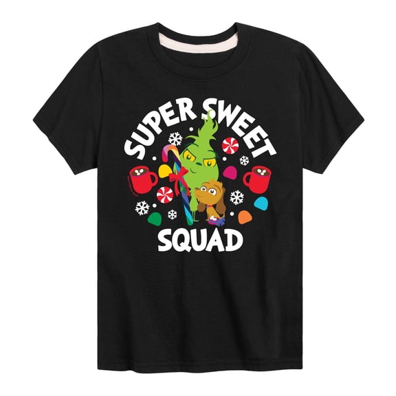 Dr. Seuss The Grinch - Little Grinch - Super Sweet Squad - Toddler & Youth Short Sleeve T-Shirt