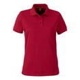 thumbnail image 4 of Harriton M205W Women's Valiant Cotton Snag Protect Polo-Red-3XL, 4 of 6