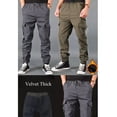 thumbnail image 4 of Jogger Cargo Gabardina Strech Para Hombre Pantalón Casual, 4 of 5