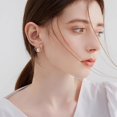 thumbnail image 2 of Dog Earrings for Women 925 Sterling Silver Dog Earrings Hoop Retriever Earrings Goldden Retriever Jewelry Gift for Women, 2 of 6