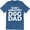 Blue, variant on Worlds Greatest Dog Dad Funny Cool Father's Day Novelty Dogs Lover Mens T-Shirt