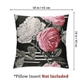 thumbnail image 4 of BANET Comfortable Pillowcases Pack of 2, Black and White Striped Throw Pillow Covers Cases Premium Soft,Fit All Season Home Decor for Sofa Bedroom 12x12in, 4 of 7