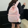 thumbnail image 4 of Polka Dot Backpack Cute Kawaii School Bookbag Coquette Aesthetic Daypack 3Pcs Set Pink, 4 of 4