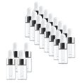 thumbnail image 3 of 20 x Empty Essential Oil Bottles Refillable Pocket Size Perfume Oils for Travel Salon 3ML, 3 of 8