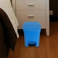 thumbnail image 4 of HIAKDOFT Recycling Bin Plastic Waste Management Blue 1Set For Living Room, 4 of 6