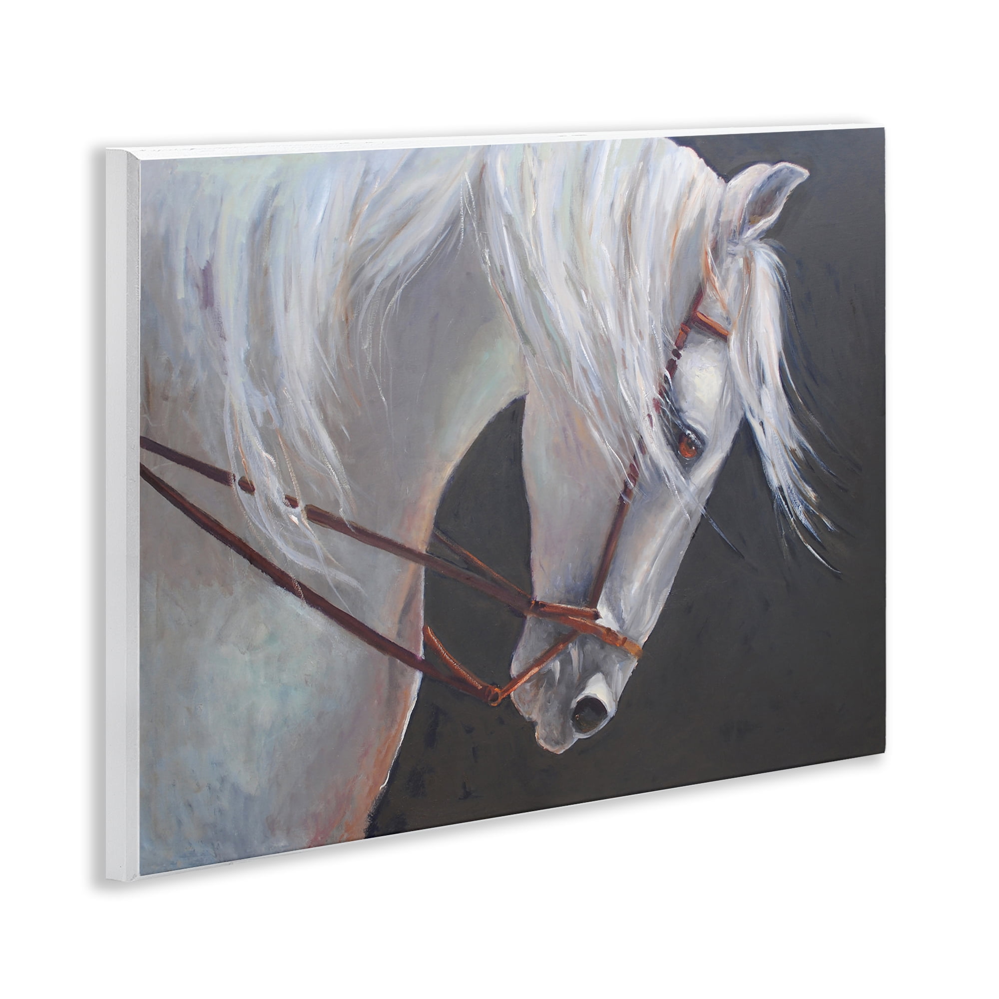 Stupell Industries Majestic White Mare Wall Plaque Art, design by Jadei Graphics