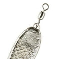 thumbnail image 5 of War Eagle Jiggin Spoon Fishing Spoons Nickel 7/8 oz., 5 of 6