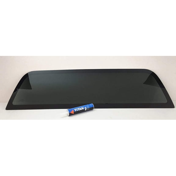 Stationary Back Window Back Glass Compatible with Chevrolet Colorado 2004-2012/GMC Canyon 2004-2012/Isuzu i-280 i-290 i-350 i-370 2006-2010 Models Pickup