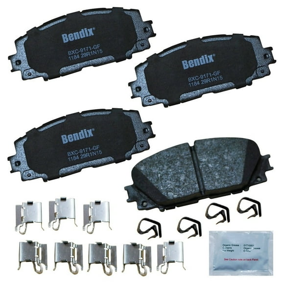 Disc Brake Pad Set Fits select: 2007-2011 TOYOTA YARIS, 2017 TOYOTA PRIUS
