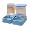 thumbnail image 2 of Dvkptbk plastic bowl Cats Bowl Two In One Drinking Water Dog Water Bowl Rice Bowl Pet Bowl Drinking Water Feeding All One Suitable for Dogs and Cats To Live and Drink Water, 2 of 6