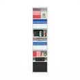 thumbnail image 5 of Furinno JAYA 9-Shelf Multimedia Media Storage Tower Rack with Adjustable Shelves, White, 5 of 6