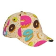 thumbnail image 3 of Haiem Donuts Baseball Cap Dad Hat Cotton Soft Adjustable Fashion Hats for Men Women Unisex Style Headwear, 3 of 9