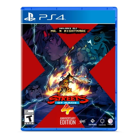 Streets of Rage 4 - Anniversary Edition, Merge Games, PlayStation 4, 81933502107