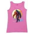 thumbnail image 5 of Full Moon Bigfoot Women's Tank Top Hiking Sasquatch Hide and Seek Champion, 5 of 7