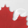 thumbnail image 4 of Coolnut Canadian Flag from Maple Leaves Bath Shower Curtain Liners 60x72in 100% Polyester Waterproof Bath Curtain with Hooks, 4 of 6