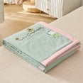 thumbnail image 3 of Air Conditioning Blanket Summer Ice Silk Sweatproof Cool Quilt Water Resistant 59x79IN Comforters Queen Size Super Cozy And Comfy Aesthetic Room Decor Cozy Bliss Cooling Blanket for Couch, Bed, 3 of 7