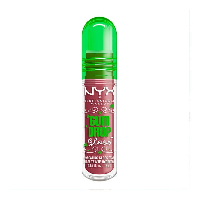 Gloss Nyx Professional Makeup Ginger Baddie Gumdrop Gloss Bubblegum Burst de 5ml