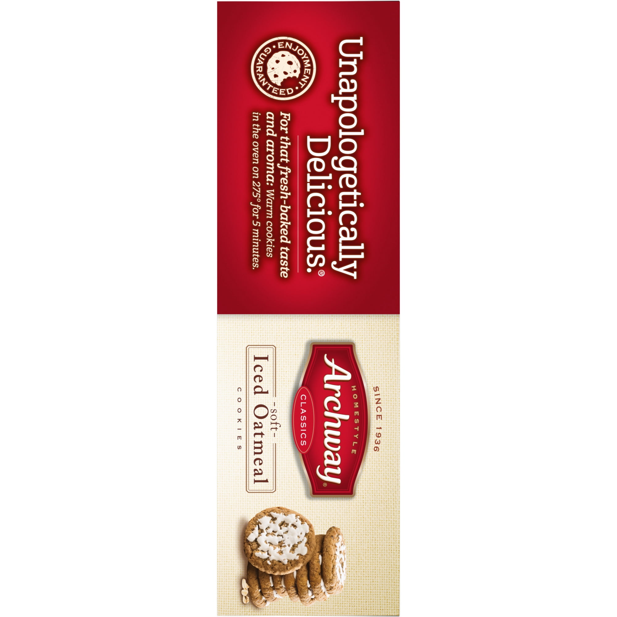(3 pack) Archway Cookies, Soft Iced Oatmeal Cookies, 9.25 oz