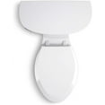 thumbnail image 3 of Kohler K-25087-0 1.28GPF Kingston 2 Piece Elongated Toilet - White, 3 of 6