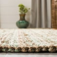 thumbnail image 6 of Safavieh Natural Fiber Levi Solid Area Rug, Sage/Natural, 5' x 8', 6 of 12