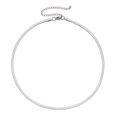 thumbnail image 4 of Gorgeous 18K Gold Plated Herringbone Choker Necklace - Perfect Gift for the Special Woman in Your Life!, 4 of 4