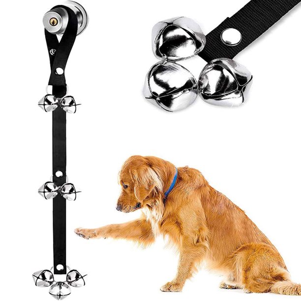 Pet Enjoy Dog Doorbells Training Big Dog Bell,Adjustable Dog Doorbell