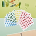 thumbnail image 3 of KAKOWELY 1 Pack Sticky Index Tabs Small Flag Stickers Page Markers Notes Tabs Book Flags Tabs Strip Index Marking Classify File Labels Office Supplies For Marking Maps Learning Activities, 3 of 5
