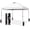 White, variant on CROWN SHADES 10x10 Pop Up Canopy Beach Tent with One Push Setup Instant Outdoor Canopy Tent Sun Shade for Events Beige