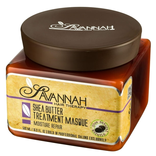 Mascarilla capilar Savannah Hair Therapy con manteca de karité y queratina