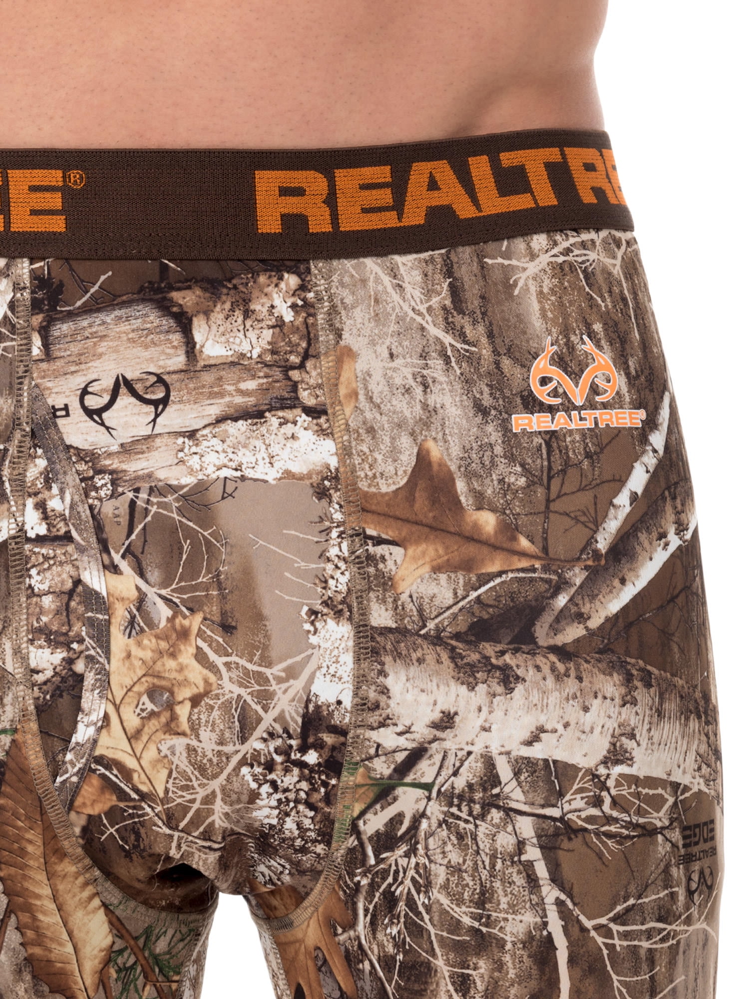 Realtree Men's Fitted Baselayer Thermal Underwear Bottom