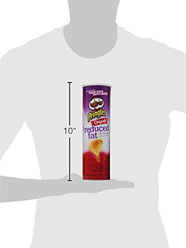 Pringles Reduced Fat Original Potato Crisps, 5.71 Oz.