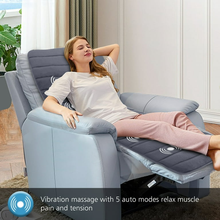 Comfier Vibration Massage Mat with Heat Pad, Full Body Massage Mat, Back  Massage Chair Pad, Gift