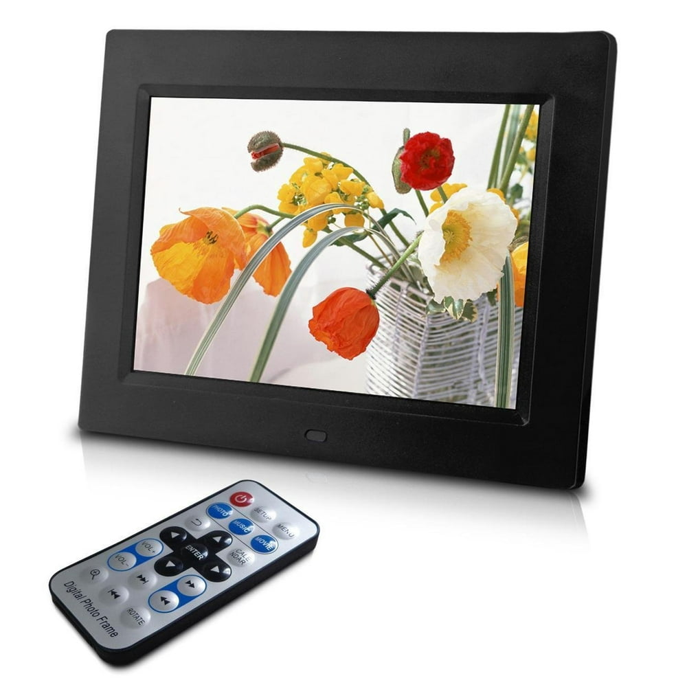 Sungale CD802 8" Digital Photo Frame Black