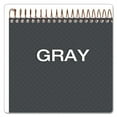 thumbnail image 6 of Gold Fibre Wirebound Project Notes Pad, Project-Management Format, Gray Cover, 70 White 8.5 X 11.75 Sheets | Bundle of 10 Each, 6 of 6