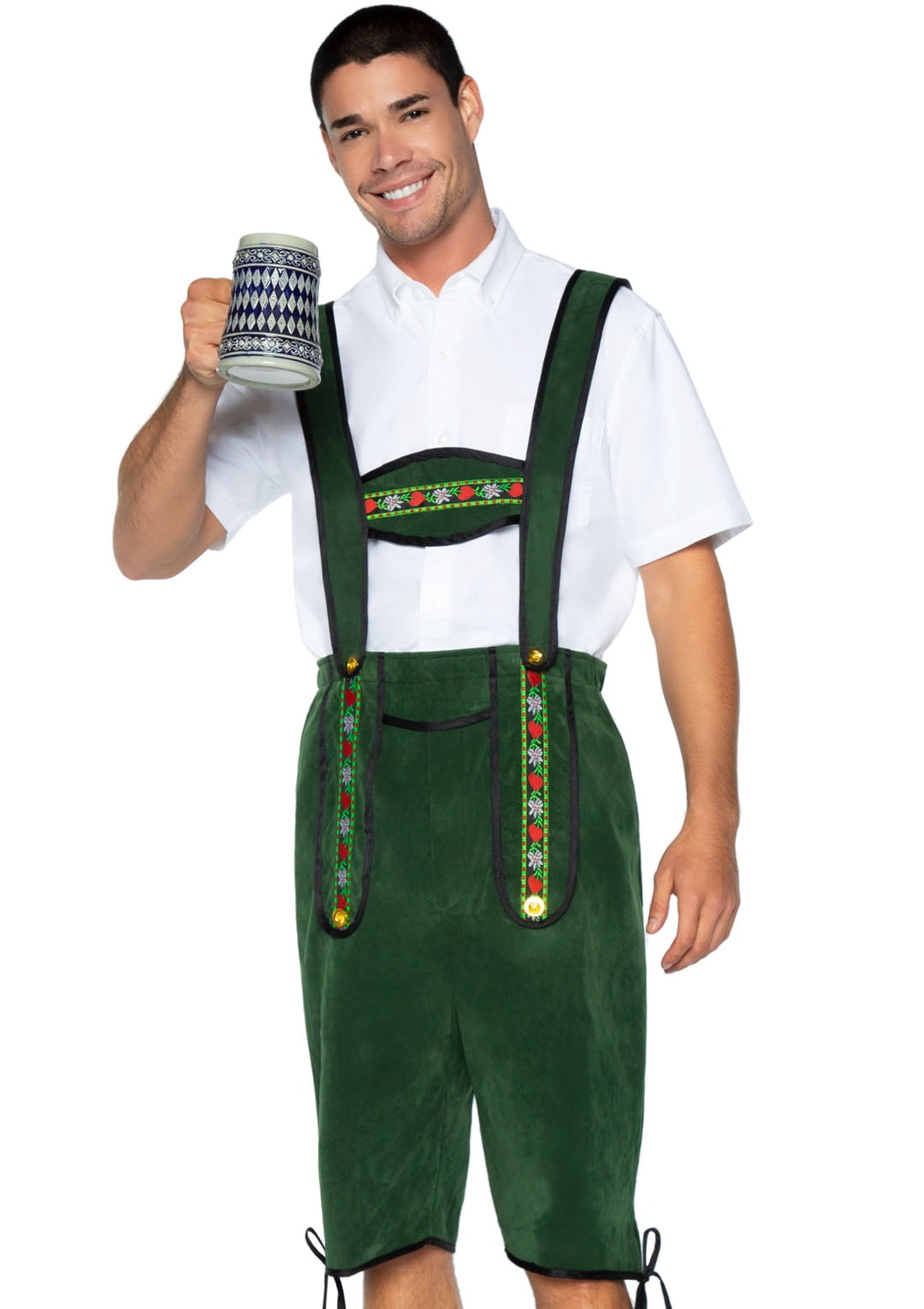Leg Avenue Men's Beerfest Lederhosen Oktoberfest Costume