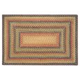 thumbnail image 4 of Timber Trail Gold, Beige Red 20 x 30 Rect Braided Rugs, Suitable for Kitchen, Living Room, Bedroom, Vintage Area Red Rug for Entryway, Country & Primitive Reversible Jute Braided Rug,, 4 of 5