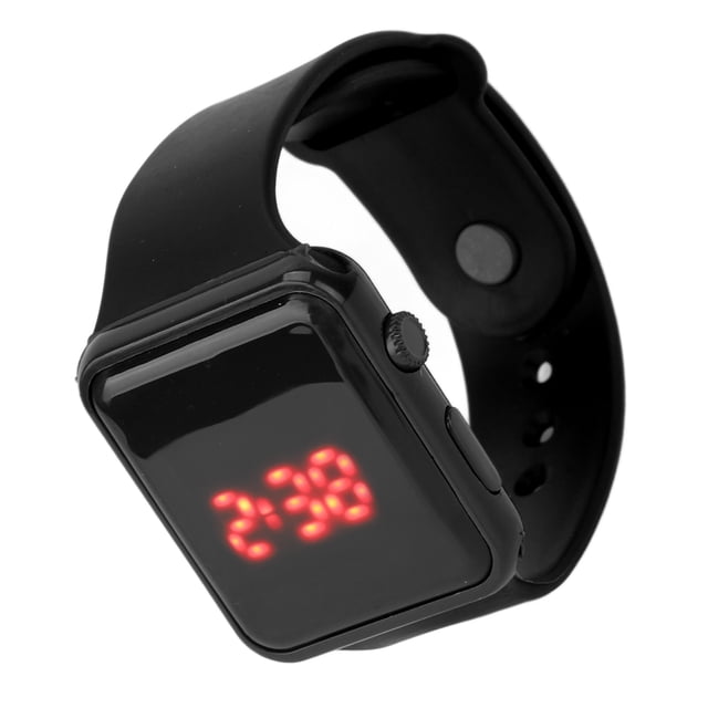 Reloj digital LED, reloj deportivo con pantalla LED, reloj digital para niños, reloj deportivo para niños, los mejores materiales Jadeshay A