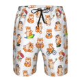 thumbnail image 3 of Fotbe Kawaii Shiba Dog Trajes de Baño Estampados para Hombre, Shorts de Verano de Secado Rápido, Ropa de Playa, Bañadores-Medium, 3 of 6
