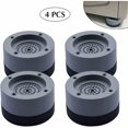thumbnail image 1 of 4 PCS Washing Machine Foot Pads Anti Vibration Washer Feet Pad Anti Slip Rubber Foot Pad for Washing Machines and Dryers, 1 of 5