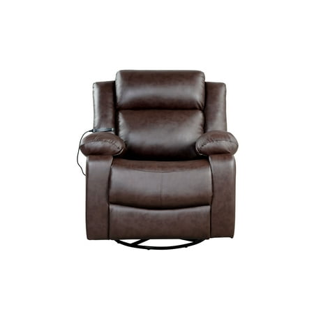 Relax A Lounger - Maxima Swivel Recliner - Brown