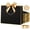 Black, variant on TickJOY 6 Pcs Gift Bags with Handles Medium Size - Birthday Gift Bags 12.6×9.8×4.3 inch for Gift Wrapping and Presenting - Durable, Elegant Design for Birthdays, Weddings & Parties, Black
