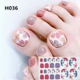 thumbnail image 1 of PVCS Foot Stickers Foot Nail Stickers Waterproof For Female DIY Nail Decoration Art, 1 of 2