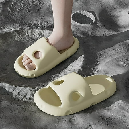 

Sandals and slippers men‘s summer hollow simple home indoor mute non-slip thick-soled EVA slippers for lovers women can be worn outside