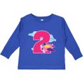 thumbnail image 3 of Inktastic 2nd Birthday Airplane Girls Pilot 2 Year Old Girls Long Sleeve Toddler T-Shirt, 3 of 5