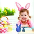 thumbnail image 2 of Jierger Easter Egg 3D Printed Decor Set, A Creative Ornament with A Movable Bunny Toy, Interactive Holiday Decoration for Tabletop, Shelf and Easter Displays, 2 of 9